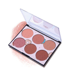 Miss Rose 6 Color Blush Palette - Vendora