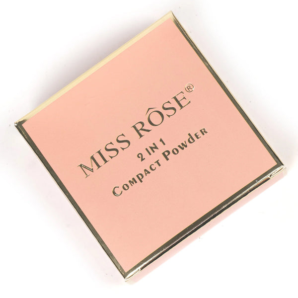 Miss Rose 2 in 1 Compact Powder - Vendora