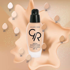 Golden Rose Satin Smoothing Foundation - Vendora