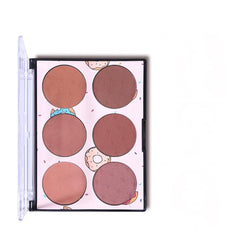 Miss Rose 6 Color Blush Palette - Vendora